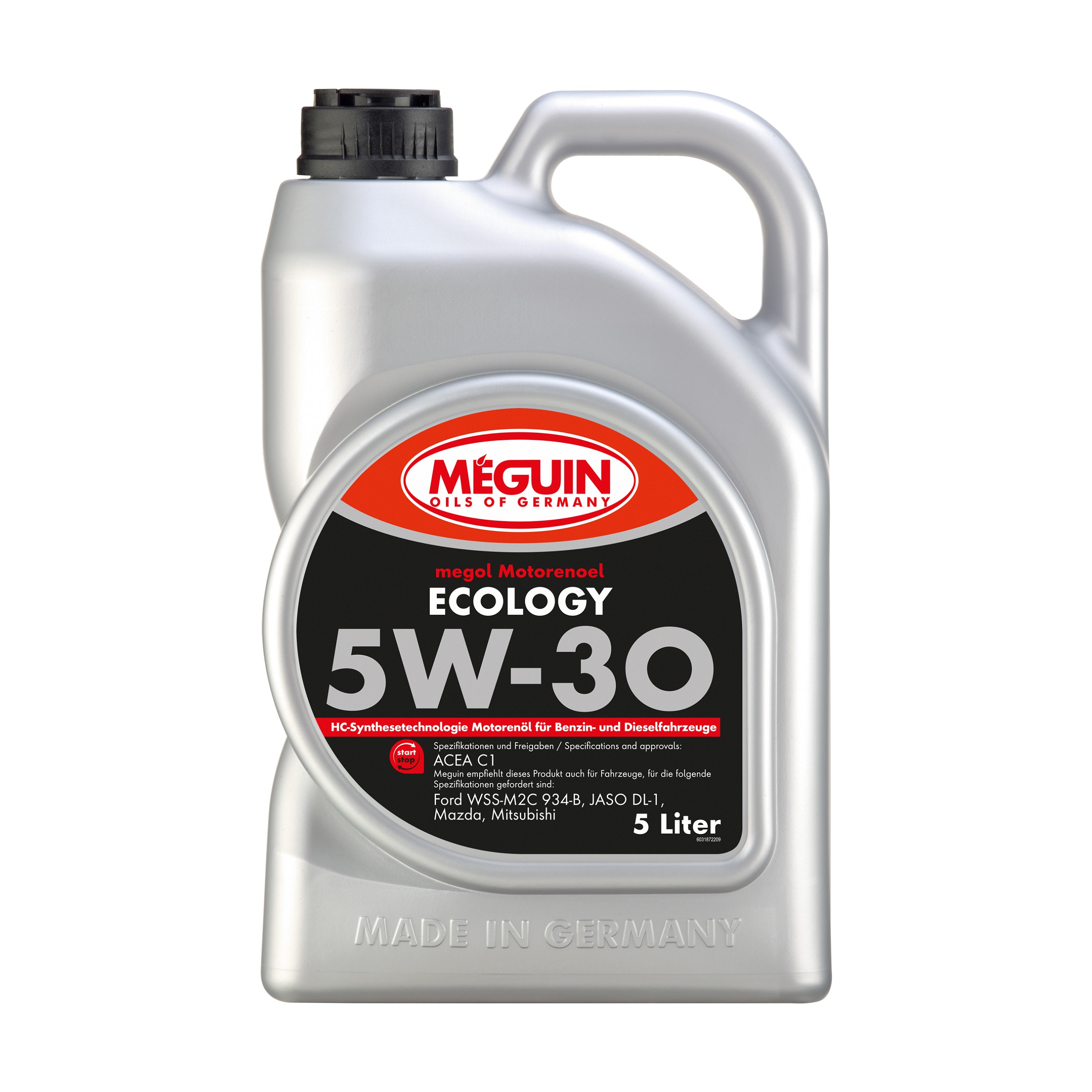 Олива моторна Meguin ECOLOGY SAE 5W-30 5 л
